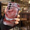 Phone Case: 2D flat, fits Samsung Galaxy A34 A35 M05 M06 S20 S22 S21 FE Plus 5G, close-up of pink rose, perfect Christmas and Halloween holiday gift