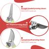 3/2Pcs Garden Pruning Shears Set Stainless Steel Trimming Scissors Professional Flower Scissors for Flowers/Herbs/Small Branches