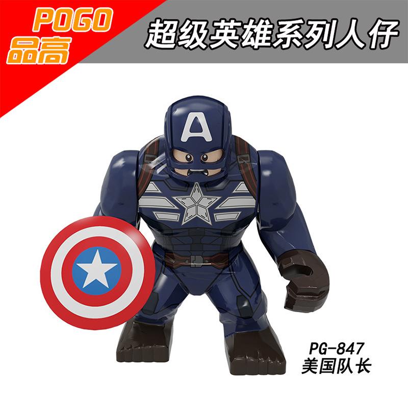 Marvel superhero building blocks, Spider Man, Venom, action characters, toys, anime characters, assembled dolls, birthday gifts