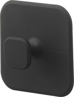 Yamazaki Jitsugyo Magnet Sanitary Silicone Sponge Black W7.5 X D7.5 X H3cm Tower Floating Storage Washbasin for Cleaning 1843