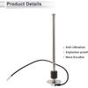 1set Fuel Sending Unit and Gauge Kit 11.81" Length Boat Fuel Sending Unit Marine Fuel Sender Unit Black Silver Tone Metal 0-190 Ohm