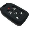 Silicone Rubber Key Fob Cover Compatible with 2014-2021 Chevrolet Suburban Tahoe GMC Yukon Yukon XL HYQ1AA