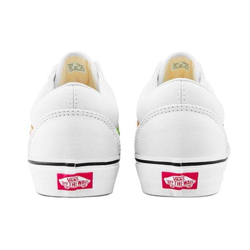 Vans Old Skool Low-Top Unisex Skate Shoes True White VN0A3WKT4S4