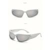 3 pairs of Y2K fashionable men's glasses for daily casual wear trendy and fashionable glasses