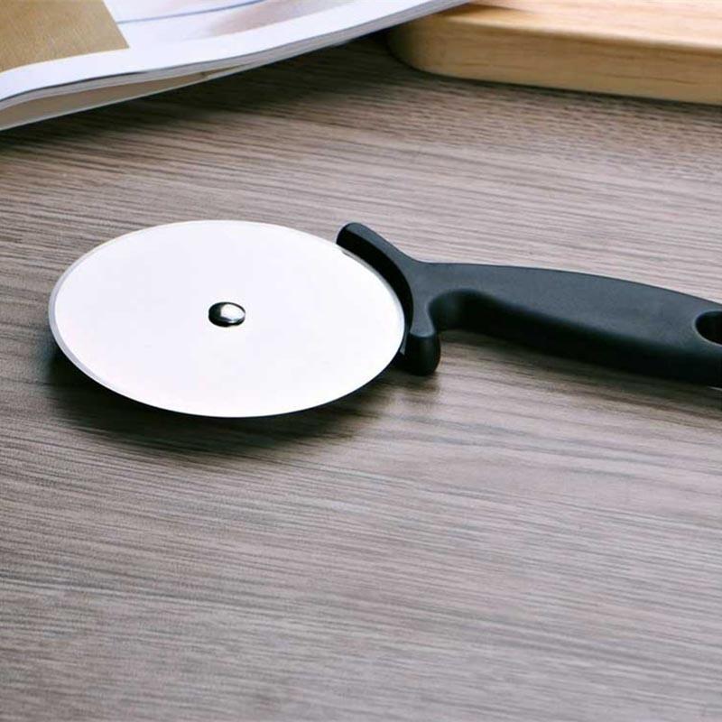 New 1 Pcs Stainless Steel Pizza Cutter Circular Round Cake Bread Cutters Cutter Wheel Pizza Tools
