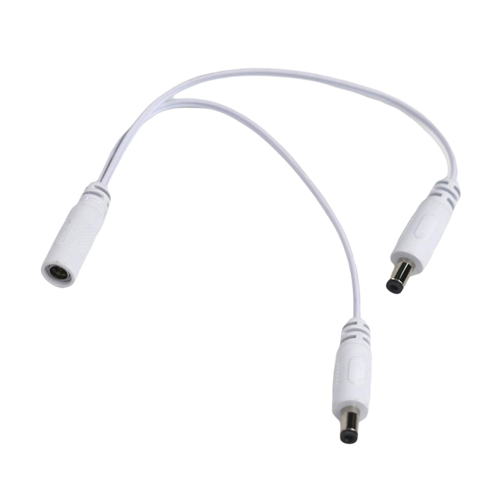 

Male Female Power Cable 5.5x2.1mm Power Extension Cable for Camera Surveillance Security Camera LED Strip Enduring C