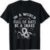 Snake Gifts for Boys Women Python Vintage Youth T-Shirt