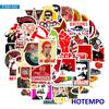 50Pcs Stalin Ussr Cccp Retro Slogan Cool Funny Stickers For Phone Laptop Notebook Luggage Guitar Skateboard Bmx Bike Car Sticker