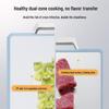 Kangbach Lightweight Antibacterial Stainless Steel Double-Sided Cutting Board
