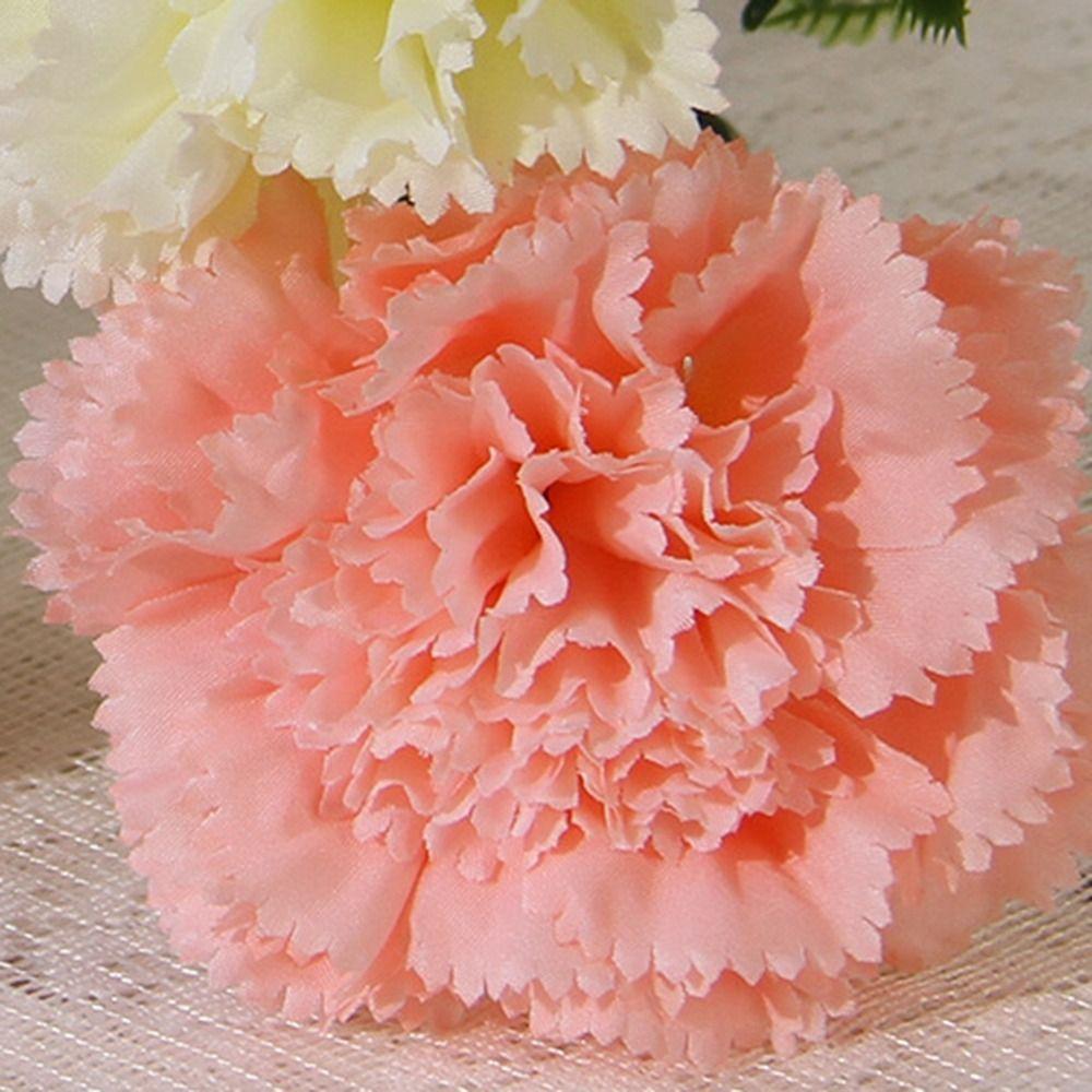 10Pcs Lifelike Artificial Carnation Silk Fake Bouquet Floral Arrangement Flowers Mother's Day