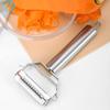 Multifunctional Peeler Dual Blade Stainless Steel Cutter Sherdder Comfortable Handle 2 In 1 Peeler for Vegetable Fruit