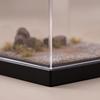 Acrylic Display Case with Dust Cover Dustproof Miniature Clear