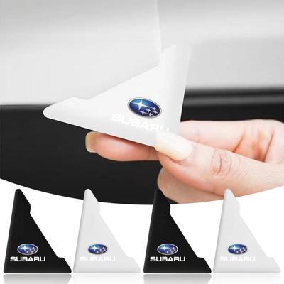 2 ks Silikonový ochranný kryt rohů dveří auta proti kolizi pro Impreza Legacy WRX STI BRZ XV WRC Forester Crosstrek