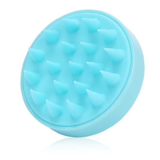 Silicone Scalp Massage Brush for Hair Washing Soft Head Scrubber for Deep Cleaning Exfoliating Gentle Dandruff Removal Brush for Home