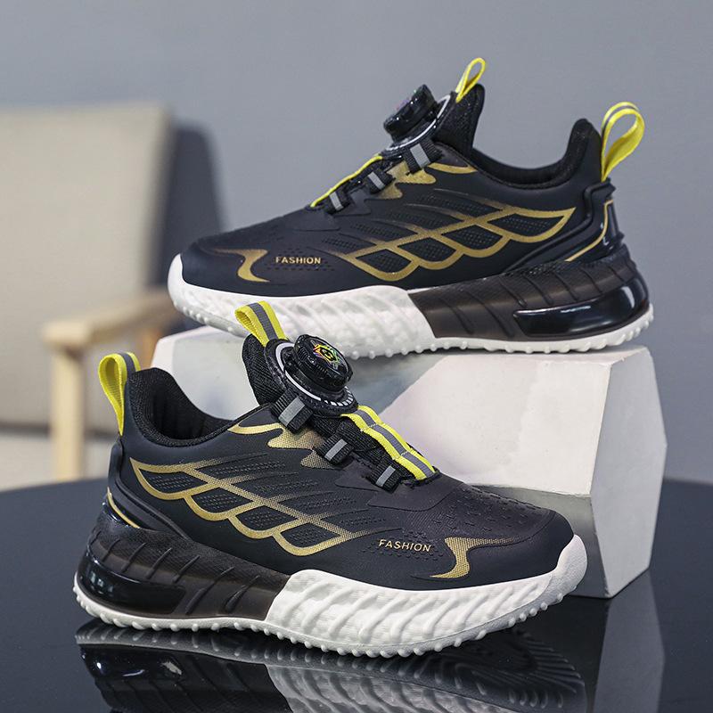 Boys' Shoes Dad's Thin Design Children's Mesh Breathable Sports Anti Slip Popular Item