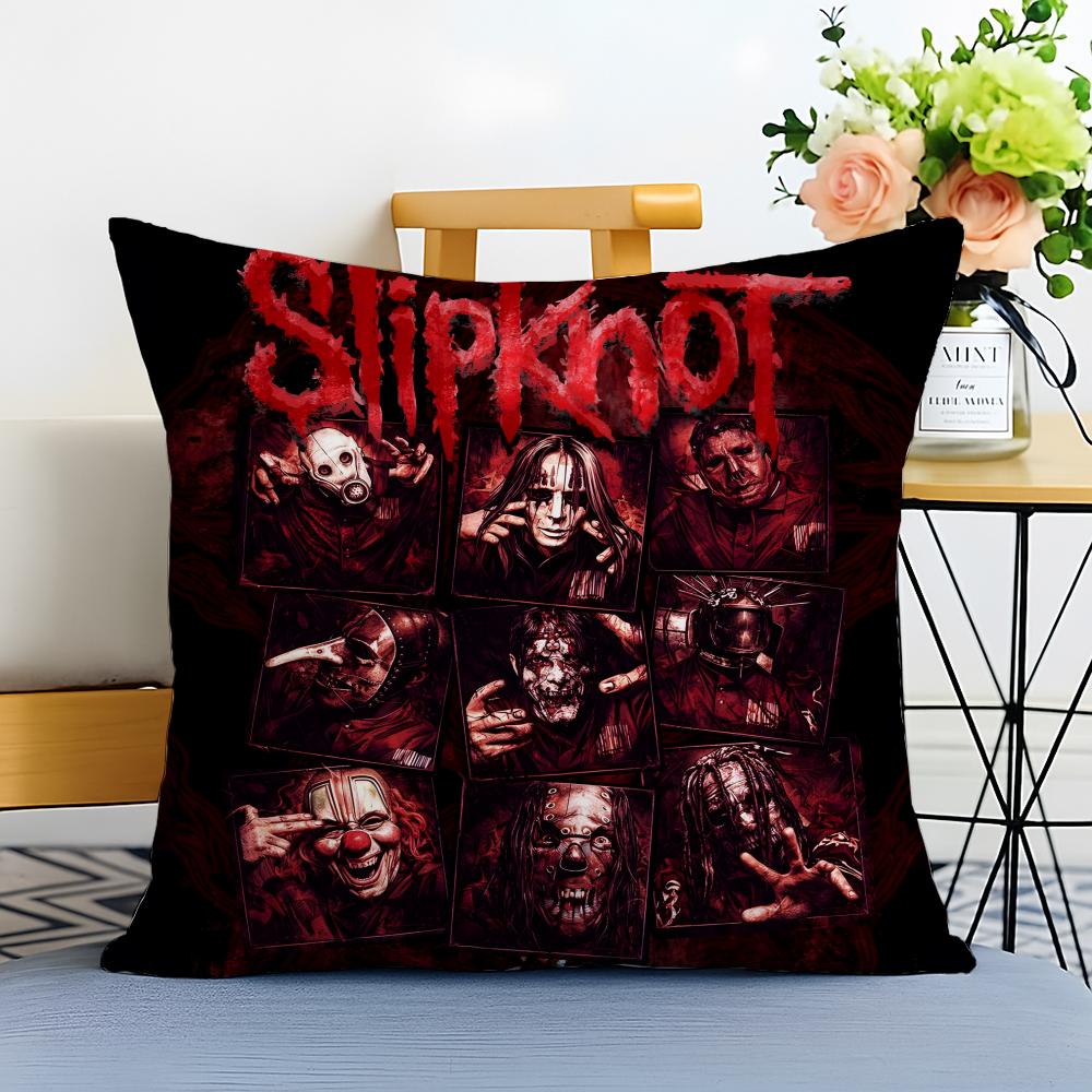 Slipknot Cushion Cover Washable Linen Pillowcase Soft for Sofa Bed Cozy Home Room Decor