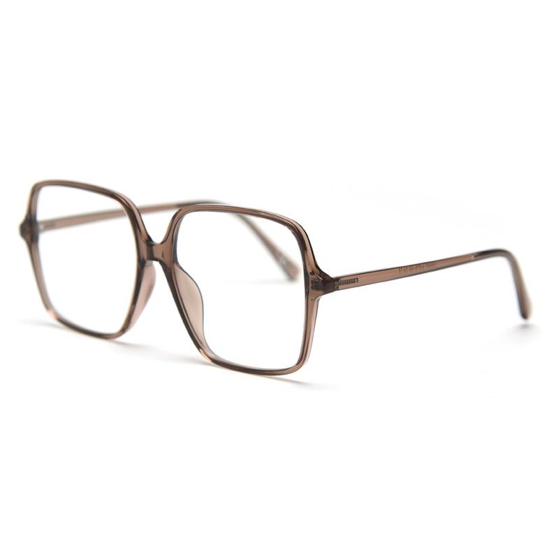 New Large Frame Myopia Glasses Anti Blue Light Ultra Light TR90 Computer Goggles Fashion Eyewear