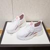 Women's Sports Shoes Thick Sole Heightening Casual Shoes Breathable Flying Weave Women's Shoes
