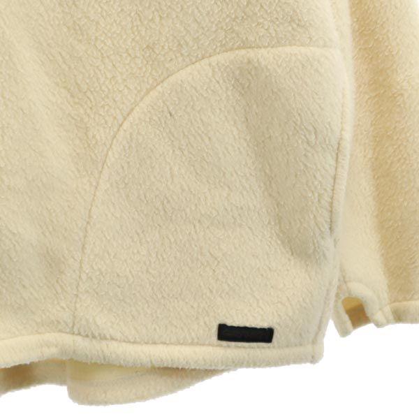 Gramicci Langarm Bore Fleecejacke S Elfenbein Logo Outdoor Herren Gebraucht