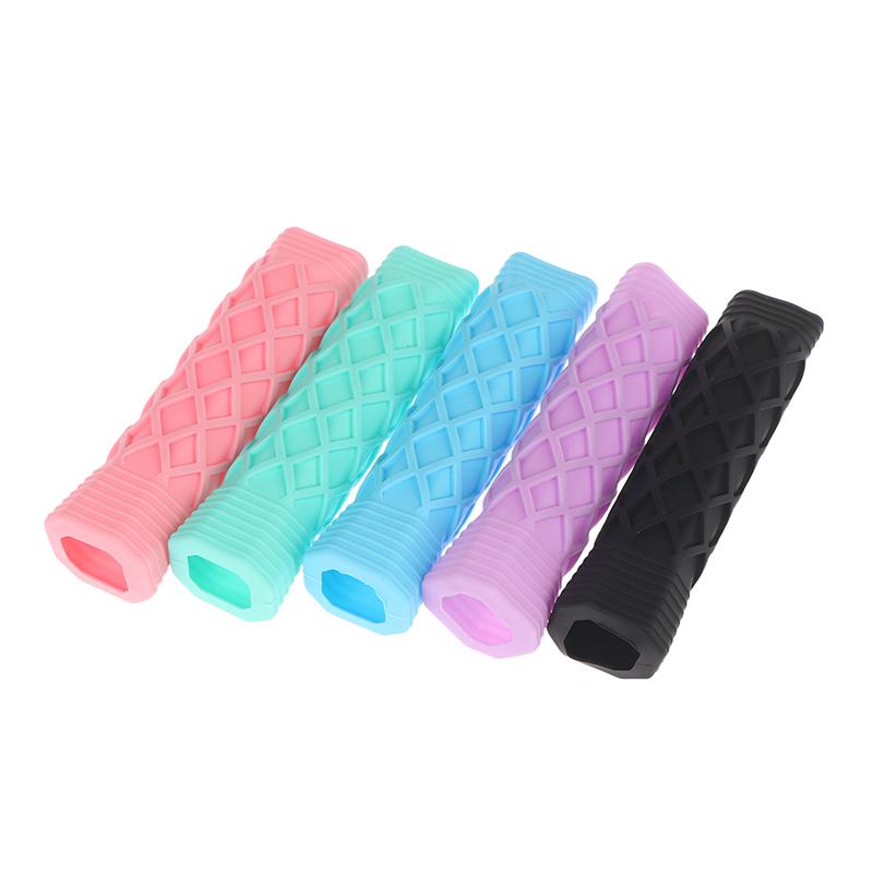 1Pc Universal Silicone Pickleball Paddle Grip Cover Undergrip For Tennis Pickleball Racket For Shock Absorption Non-Slip Control