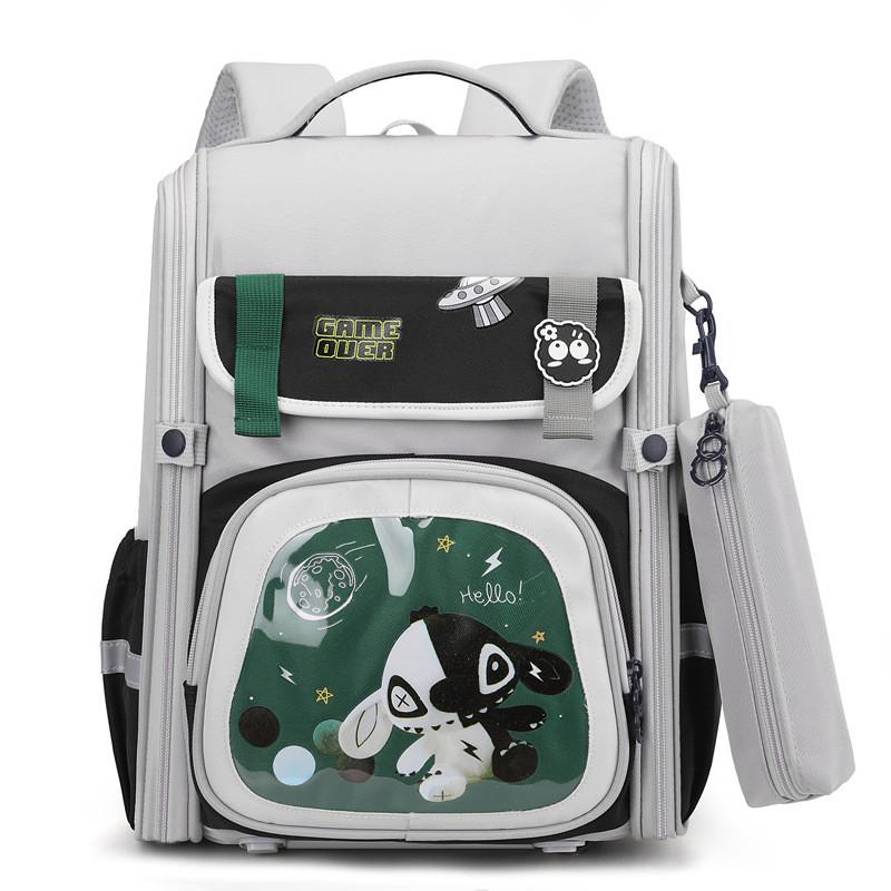 Capacity Large Unisex Backpack For Elementary School Children Ages One To Three In Trendy Colors