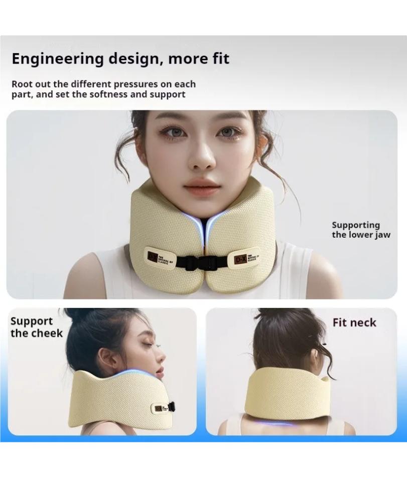 Reisekissen, U-förmiges Nackenkissen aus reinem Memory-Schaum für Flugzeug, Büro, Nickerchen, Nackenkissen, Flug, Schlafen, Kopf- und Nackenstütze