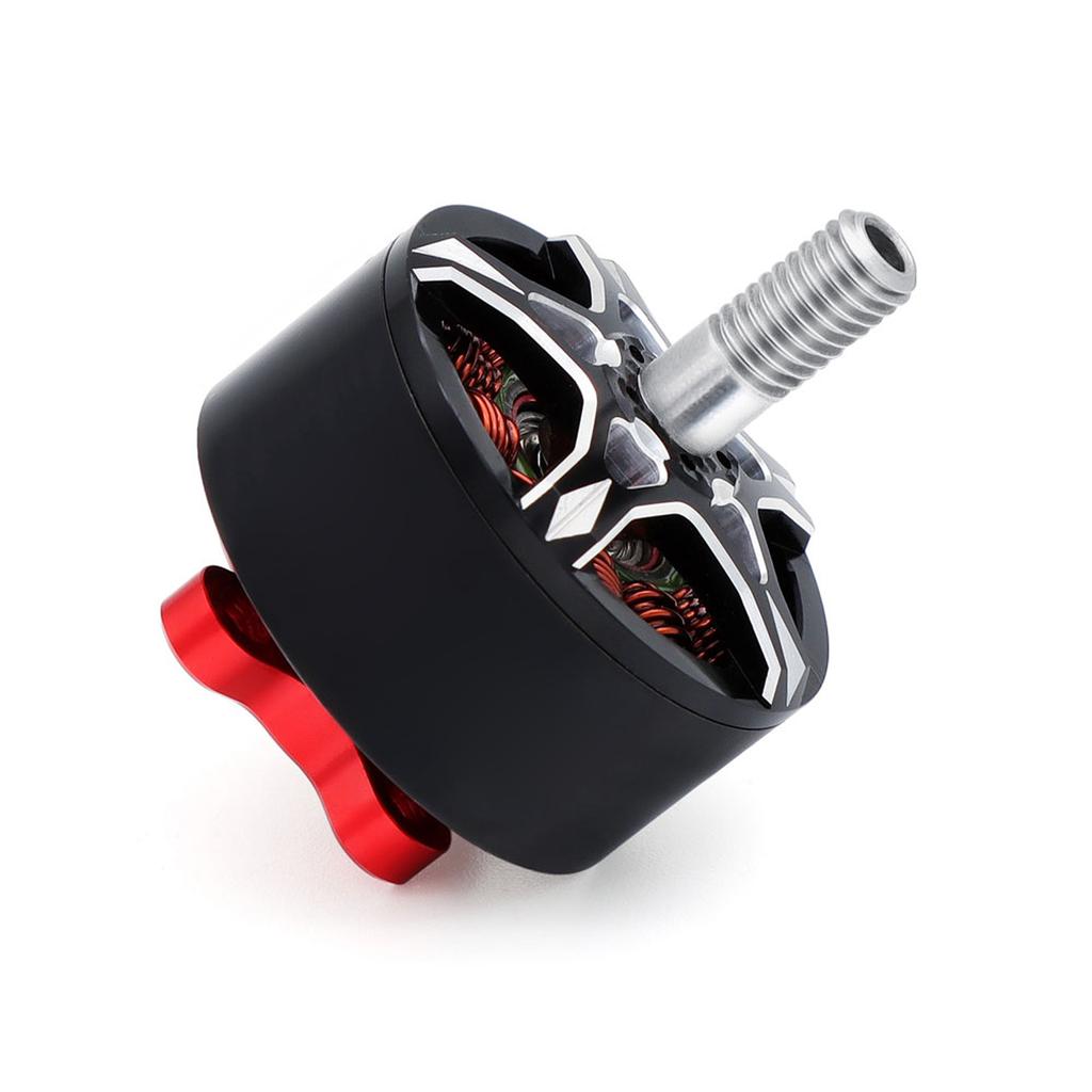 S2208 Brushless Motor for Racing Drones 12N14P High Speed Outrunner with 4mm M5 Steel Shaft, NMB Bearings, 20AWG