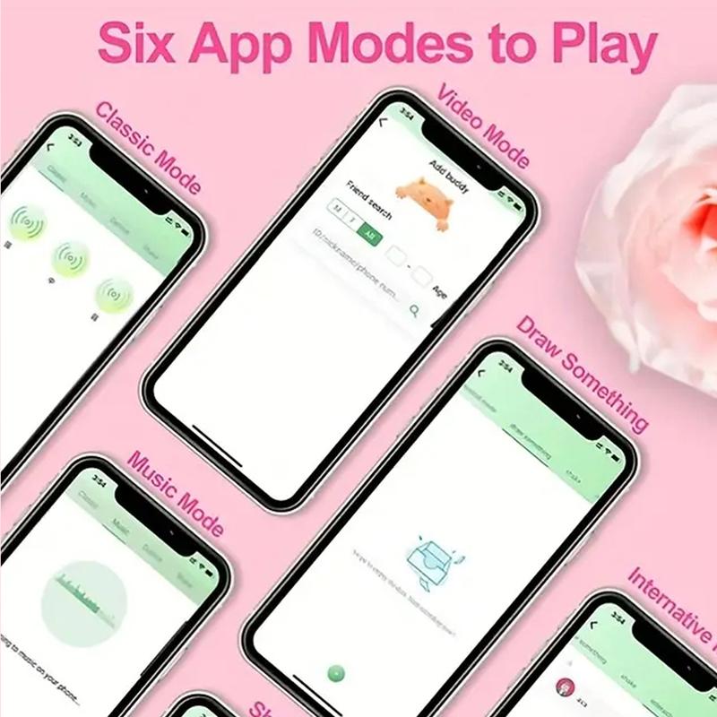 APP Bluetooth Control Clitoris Vibrator Masturbation Tools for Women Nipple Stimulator Vibration Adult Toys Vibrator Female 18