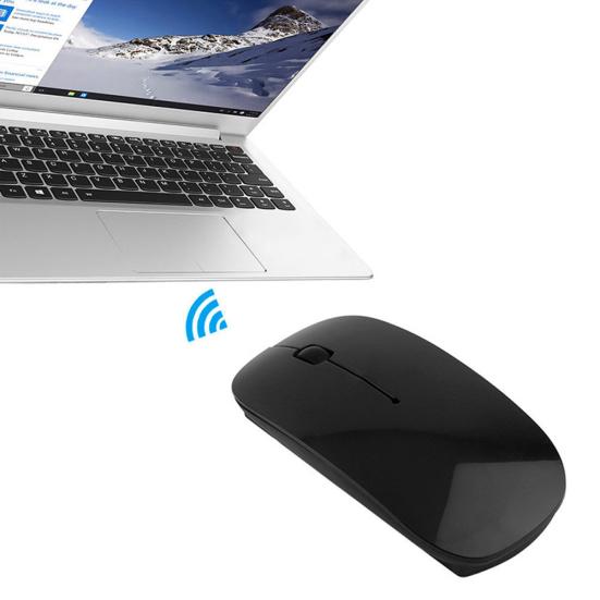 Universal Laptop PC Battery Powered Wireless Computer 2.4GHz USB Optical Mouse