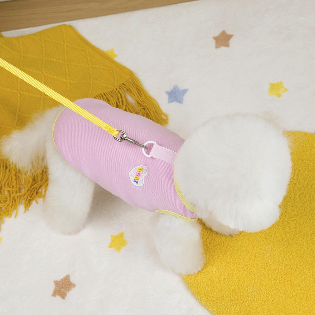 Dog Clothes, Spring and Summer Traction Pet Cat Thin Love Vest