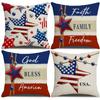 Independence Day Pillow Cover Independence Day Sofa Living Room Cushion Cover Pillow Cover Home New Style