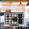 Teflon Gas Stove Protector, 270x270mm, Heat-Resistant, Anti-Stain, Washable Mat.