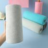 1 Roll Rag Thickened Water-Absorbent Cleaning Clothes Tear-Off Design Disposable Rags Kitchen Bathroom Cleaning Rag