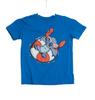 Disney Stitch Kids Blue T-Shirt USA Sunglasses Graphic Short Sleeve Summer Top