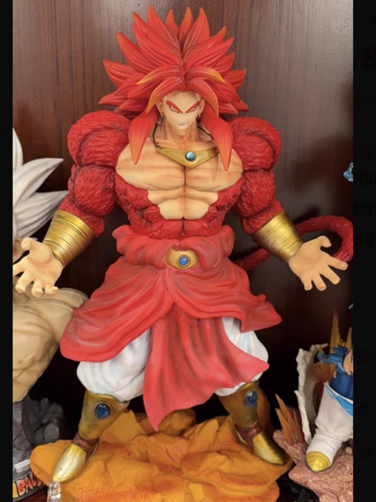 

Super Saiyan 4 Broly Gk Figure Anime Statue 30Cm Desktop Decoration Collectible Display Ornament For Anime Fans DP1447-