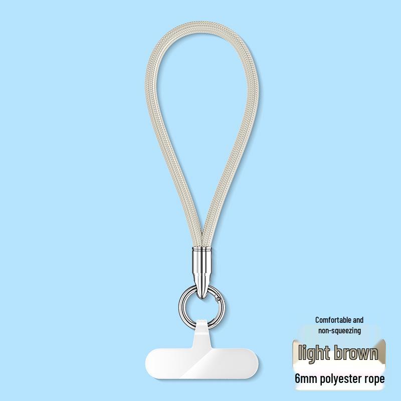 Wrist and Neck Mobile Phone Lanyard with Finger Ring and Anti-Drop Strap