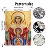 DIY 3D Pearl Diamond Painting Art Set Saint Anne Religious Home Decor Art Set Wall Art