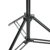 Système de support de toile de fond de photo - VIDAXL - 600 x 300 cm - Noir - Aluminium