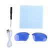 Intelligent 5.0 Wireless   Sunglasses Sports Driving Glasses with Stereo Earphones(BlackYellowGlasses Screwdriver )