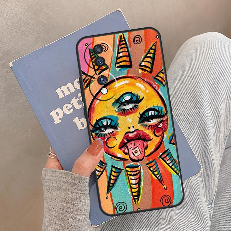 

Indie Hippie Case For Honor Magic 8 Pro 5 6 7 Lite Cover For Honor 400 200 90 70 50 X8a X8b X9a X9b X9c Honor 400