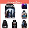 Wednesday Addams Backpack Laptop Interlayer+side Pocket+waterproof+school