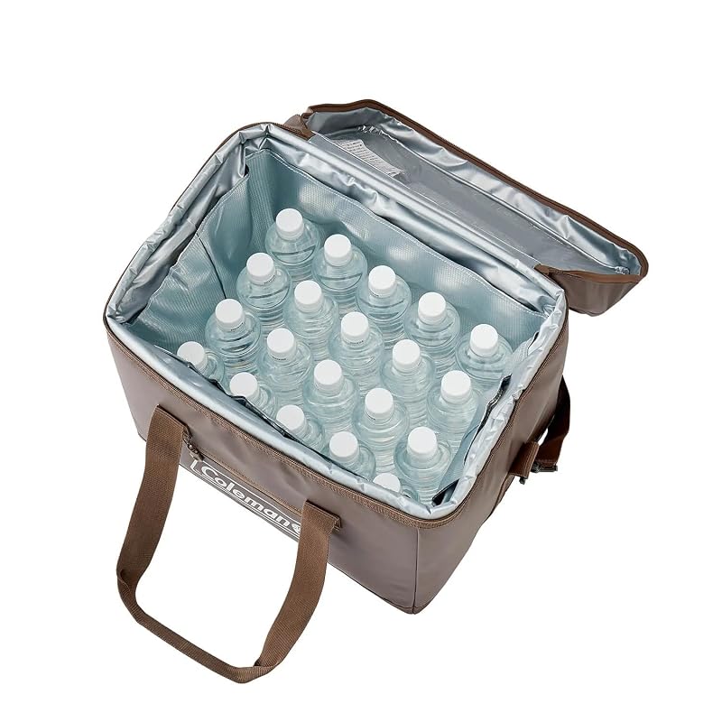 Coleman Ultimate Ice Cooler II 25L Cooler Box - Keeps Contents Cool for Approximately 42 Hours - Olive - Ideal for Outdoor Activities, Camping,
