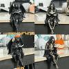 Halloween Skeleton Figurine Decoration Sitting Man Sculpture Desktop Ornaments  Home Decor