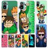 Cartoon E-Eddsworld Cover For Xiaomi Redmi Note 14 13 12S 12 11 Pro Plus Phone Case 11S 10S 10 11E 11T 14Pro 13Pro Print Coque N
