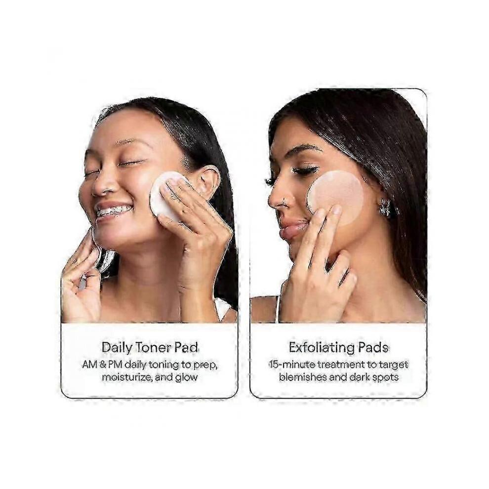 (3 pièces) Jiyu Soins de la peau coréens Anti-âge, Taches pigmentaires et Rides Réduction des Toner Pads 2025 Chaud