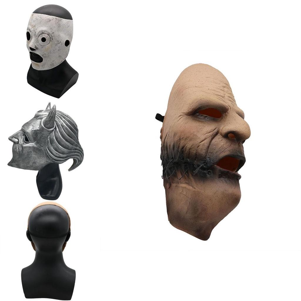 Slipknot Maska Corey Taylor Úžasná Latexová Halloweenská Párty Maska Ideální Pro Cosplay