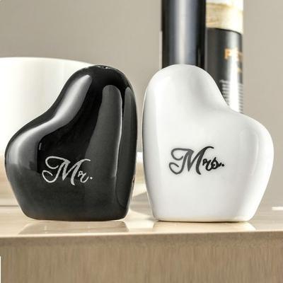 Duo Salz-Pfeffer-Herz Mr and Mrs Salz- und Pfefferstreuer