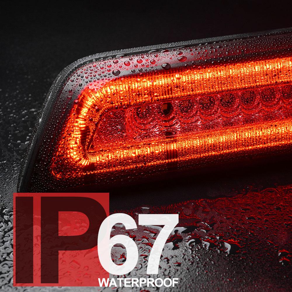 Pro Toyota Tacoma Double Cab 2016-2023 Bílá/Červená LED Stroboskop středního třetího brzdového světla Nákladové střešní světlo 81570-04051