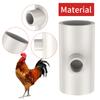 25 Stück Hühnertränke PVC T-Stück ohne Bohren Anschluss Vollautomatische Geflügeltränke Nippel/Becher/Futterspender/Geflügelwassertrinker