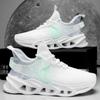 2024 Summer New Breathable Mesh Flying Weave Sports and Leisure Running Soft Sole with Increased Shock Absorption and Versatile Dad's Fashion Shoes